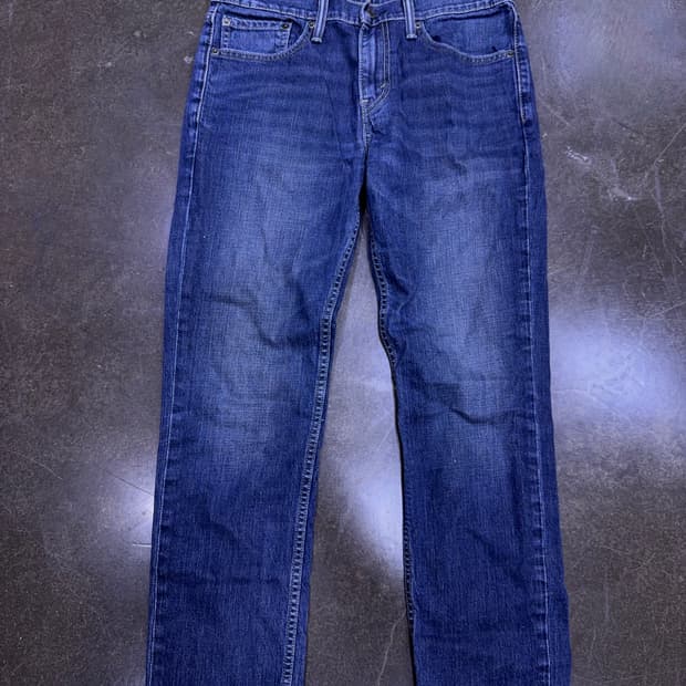 리바이스 511 슬림핏 중청 워싱 데님팬츠 청바지 32