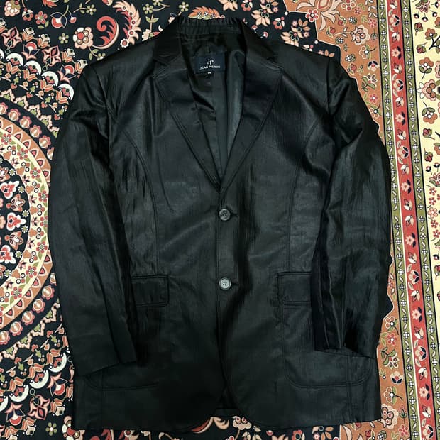 JEAN PIERRE 코팅 블레이저 정장 자켓 M/95