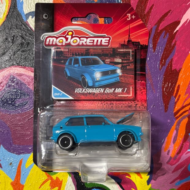 미개봉) 폭스바겐 골프 마크1 다이캐스트 마조렛 인테리어 소품