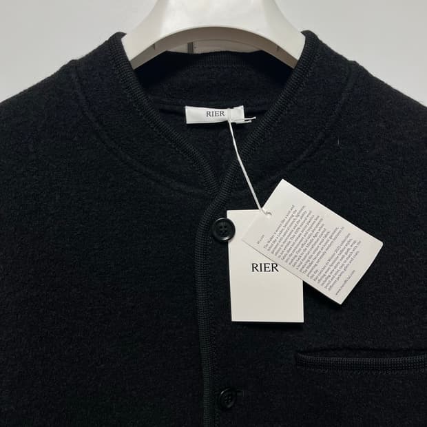 [S]리에르 25fw 워커 울 코트/블랙