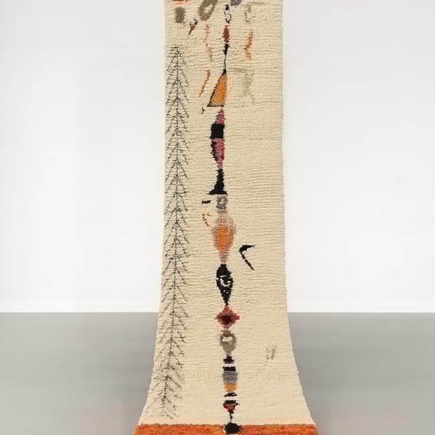 Handmade Moroccan Rug (New condition)