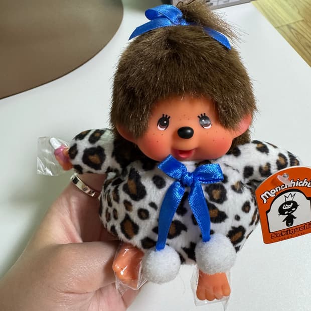 고전 몬치치 호피 찰찰이 인형 판매중 택O