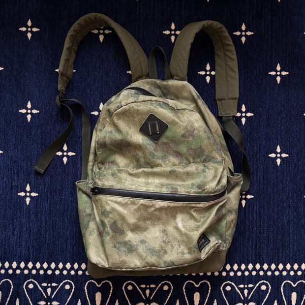 포터 x good ol 카모 백팩