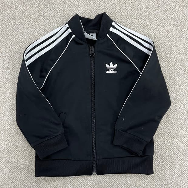 85 아디다스 키즈 슈퍼스타 져지 집업 0129M2