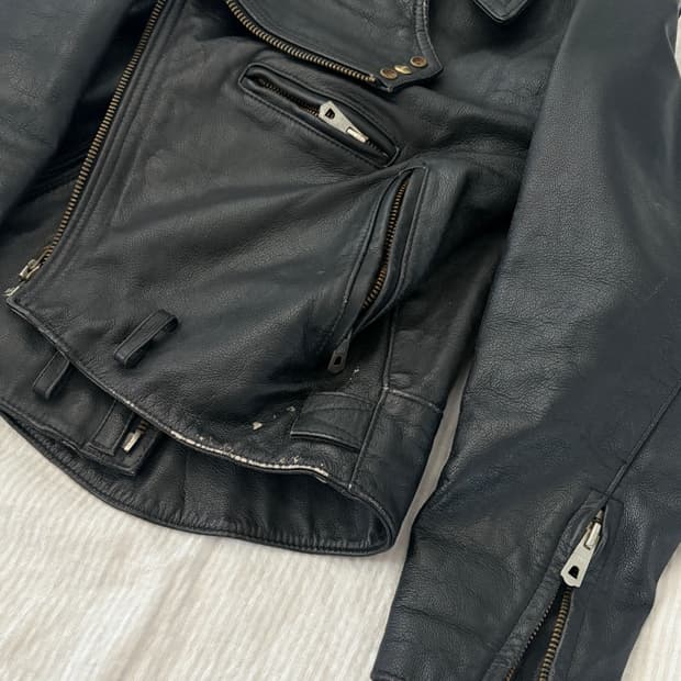  ▫️Mars Leather Bike Jacket