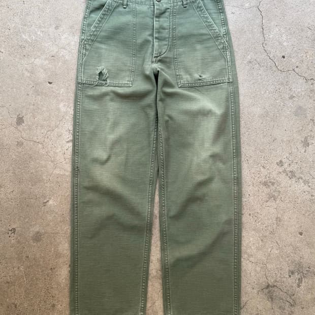 Vintage orSlow US Army Fatigue Pants