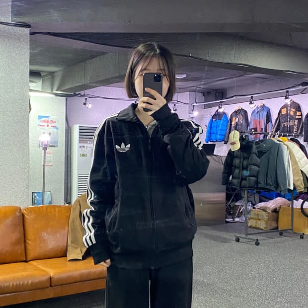 아디다스 파이어버드 블랙 트랙탑 져지 B3759