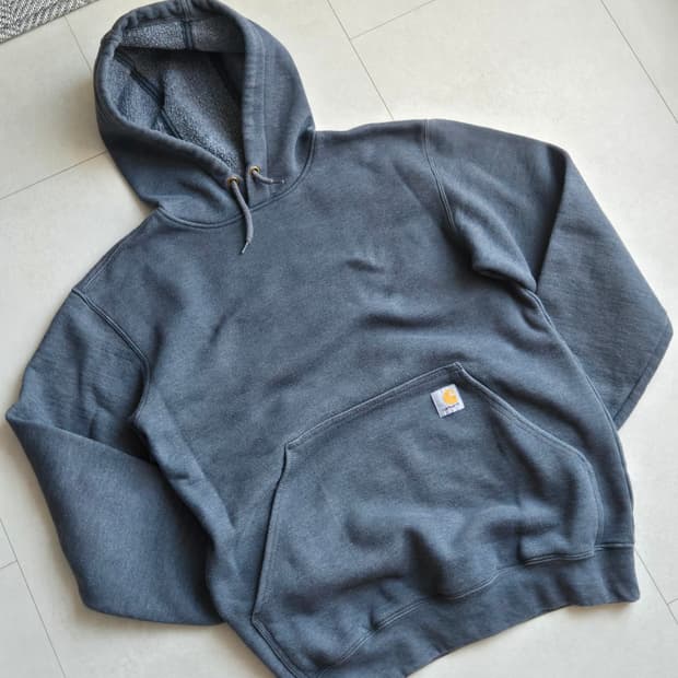 네이비 카하트 후디 사이즈 S 