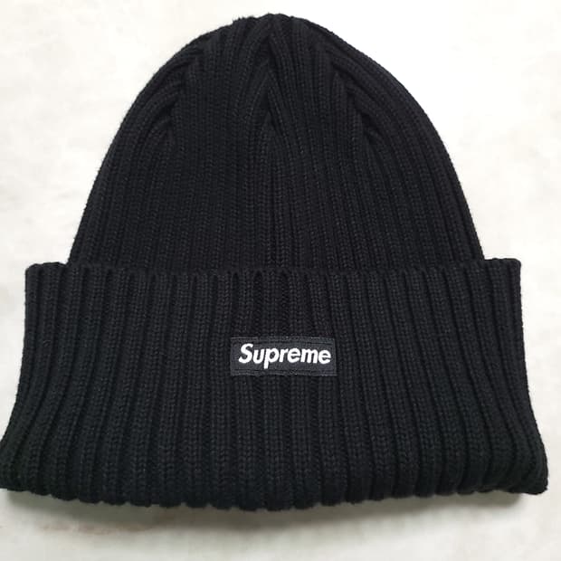 슈프림 오버다이드 비니 블랙