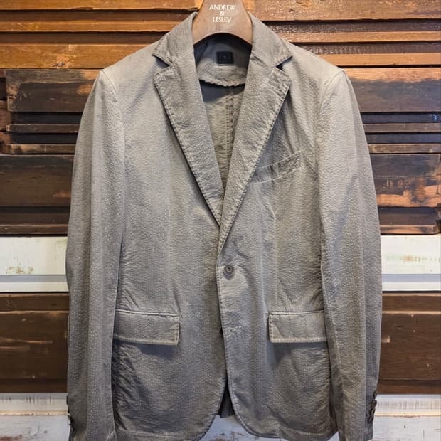 인터메조 가먼트워싱 자켓