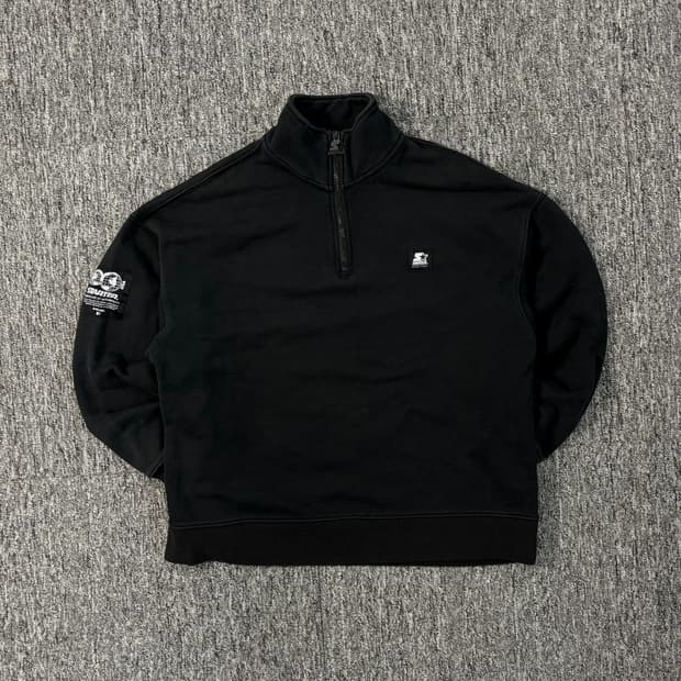 스타터 오버핏 하프집업