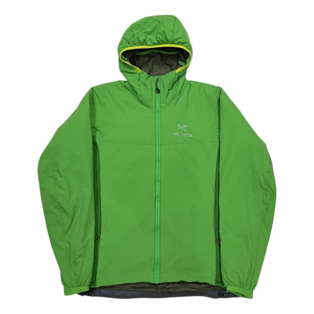 아크테릭스 빈티지 아톰 후드 자켓 그린 M