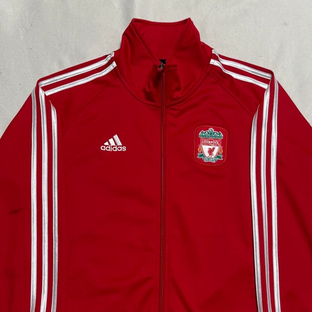L 아디다스 리버풀 레드 트랙탑