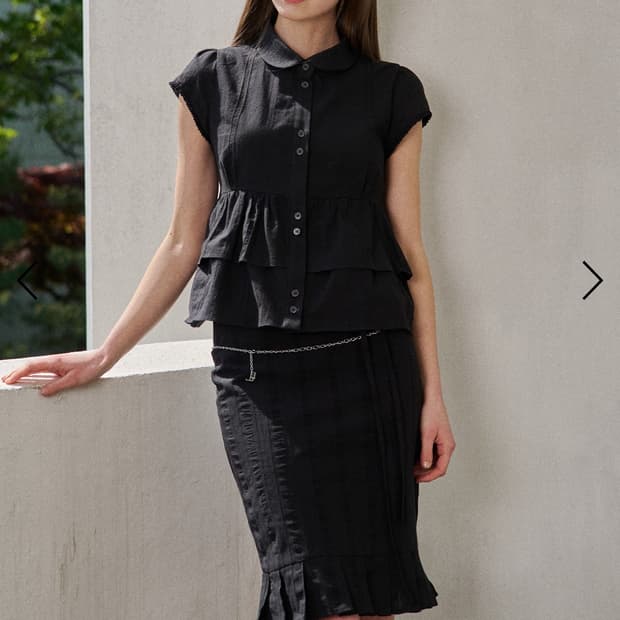 벨리아르 Luna half shirt black