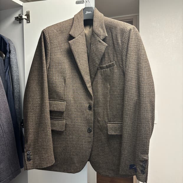 Yale 하운드투스 울 블레이저 XL (105)