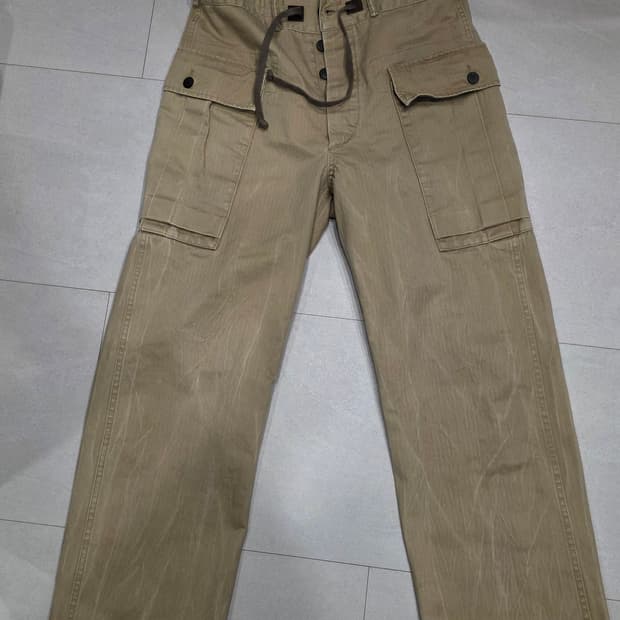 RRL/캠벨 헤링본 트윌 카고팬츠 / 30×32