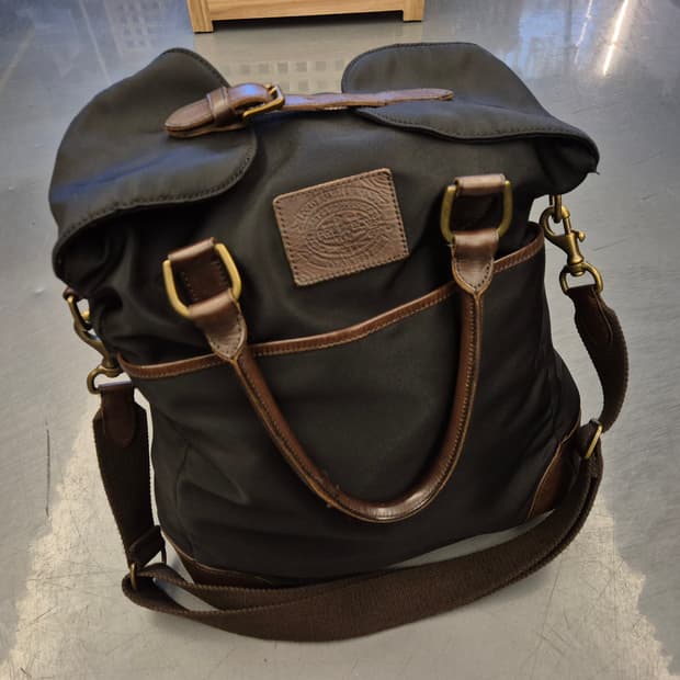 폴로랄프로렌 나일론 레더 2way 백