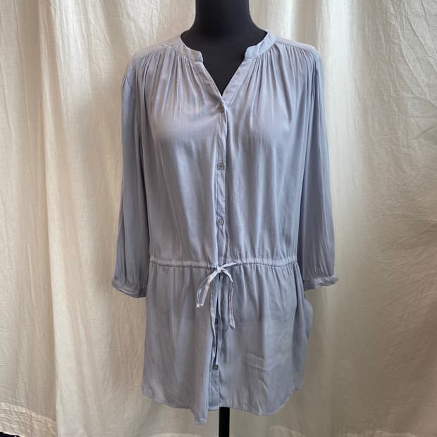 더스티블루 7부 블라우스(L)