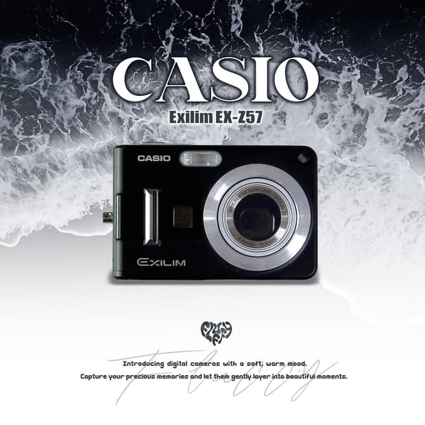 (미품급!/한국어!🤍) 카시오 Exilim EX-Z57