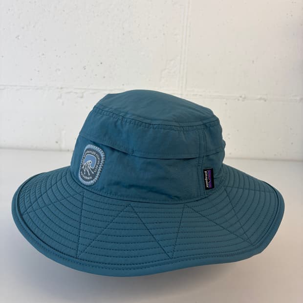 (L) 파타고니아 배기스 브리머 아발론 블루 버킷햇 벙거지햇 낚시 트래킹