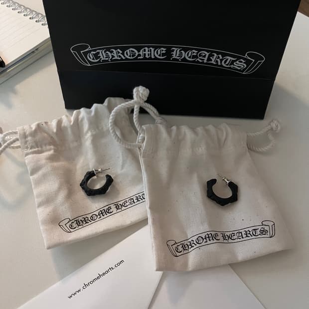 크롬하츠 실리크롬 이어링 2P