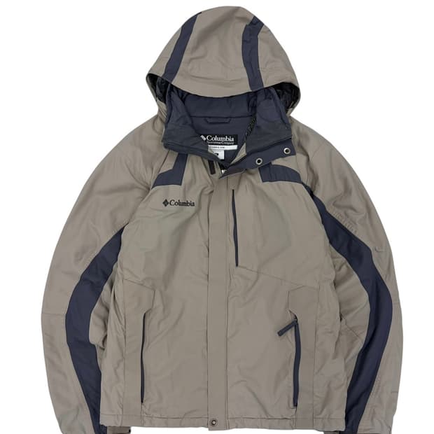컬럼비아 콜롬비아 옴니테크 바람막이 웜그레이 (M~L)