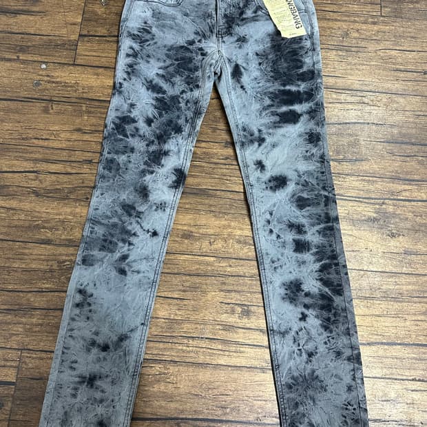 뱅뱅진스 워싱 데님 팬츠 26인치 새제품 올드스쿨 빈티지느낌