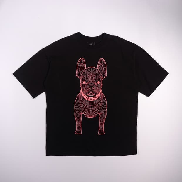 LIFEWORK 프린팅 반팔티셔츠 B667