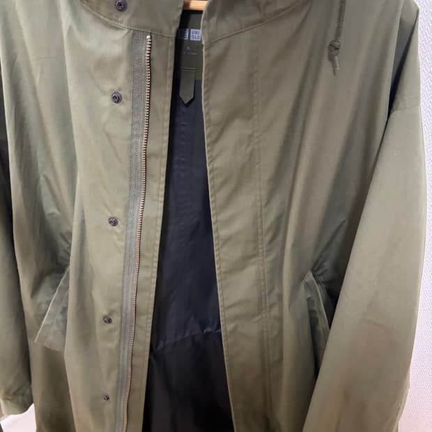 [XL] 유니클로 블록테크 피쉬테일 파카