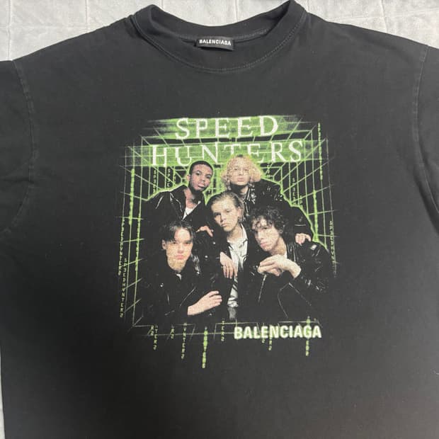 급처) 발렌시아가 스피드헌터 티셔츠 M