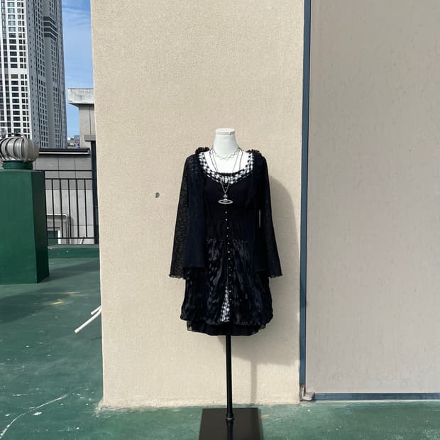 공겜여주/무채색 코디세트