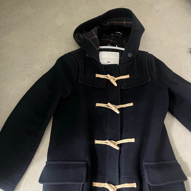 몽고메리 더플코트 클래식 네이비 영국산 직구