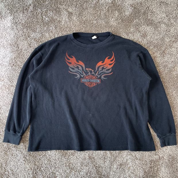 Harley davidson thermal 할리데이비슨 써멀 롱슬리브