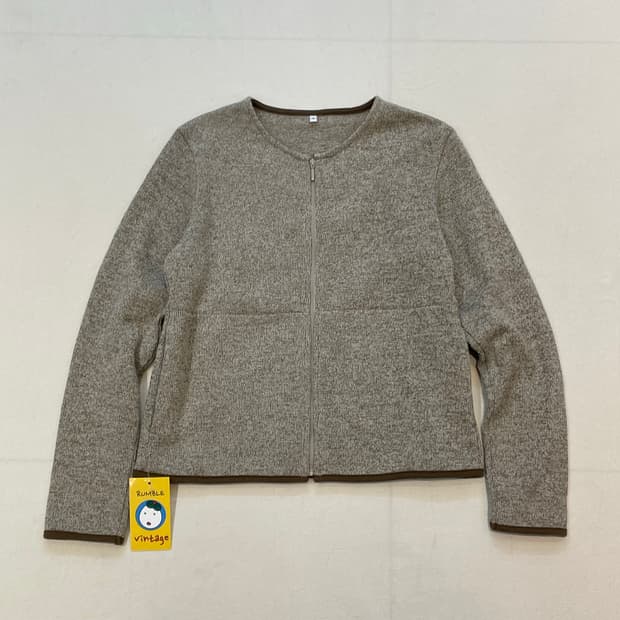 무인양품 기본핏 기모집업