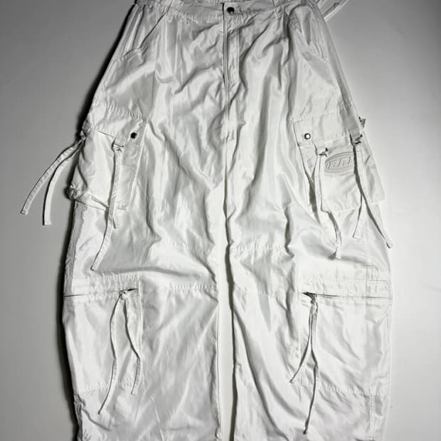 배드블러드 25ss 스쿼드 커브드 카고 팬츠 R3134