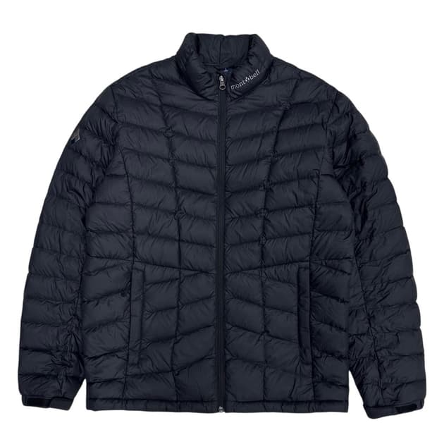 몽벨 구스다운 경량패딩 블랙 (L) 