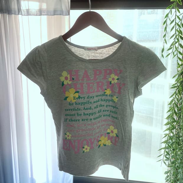 vintage happy cherry t-shirt