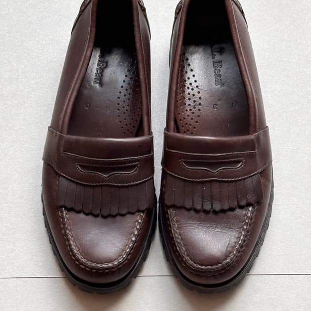 L.L.Bean 빈티지 비브람 러그솔 페니로퍼 11D