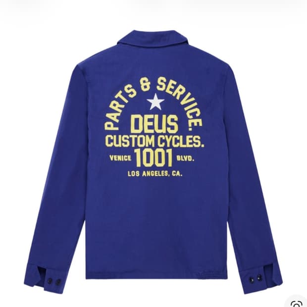 [2XL] 데우스 텔러 드리즐러 자켓 블루