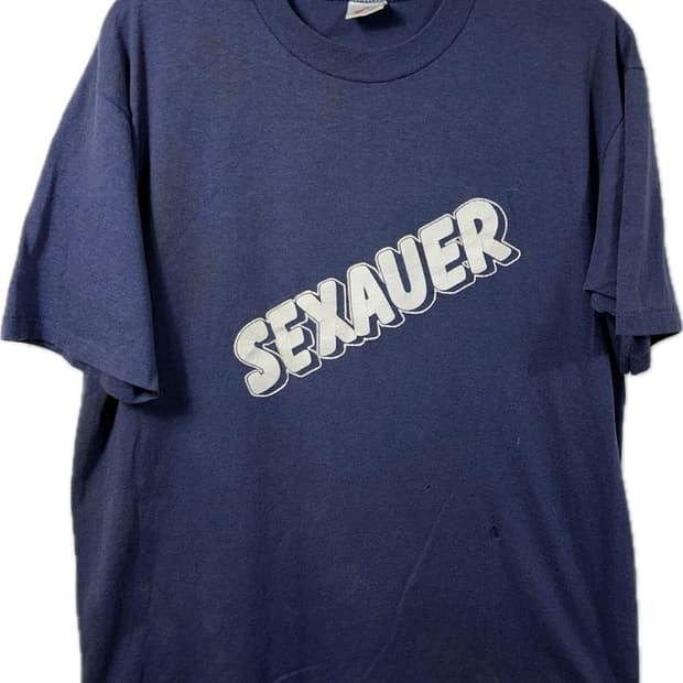 빈티지 sexauer 티셔츠