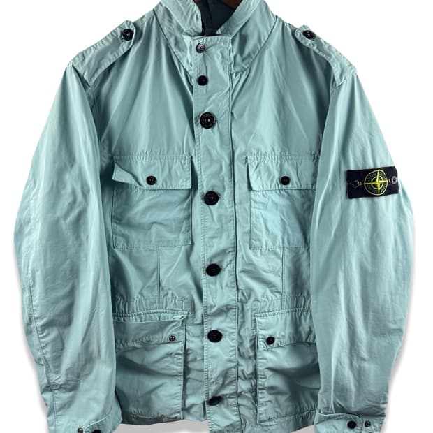 스톤아일랜드 마이크로랩스 나일론 필드자켓3004