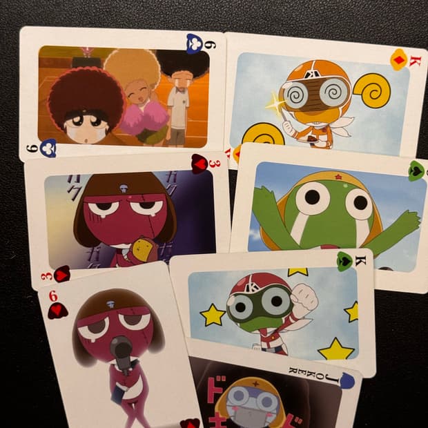 케로로 트럼프 카드 