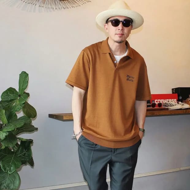 와코마리아 24ss 니트폴로