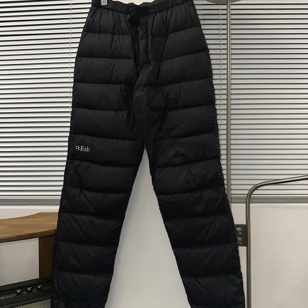 Rab 25fw 아르곤 팬츠 s 블랙