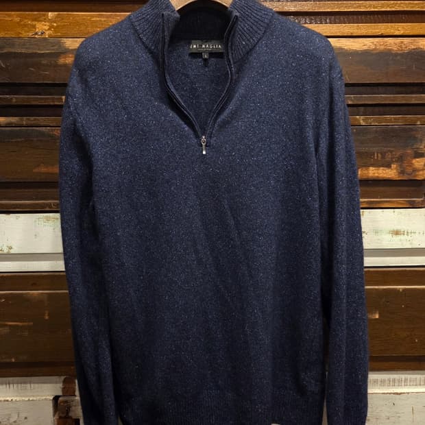 MI MAGLIA 도네갈 짚업니트 