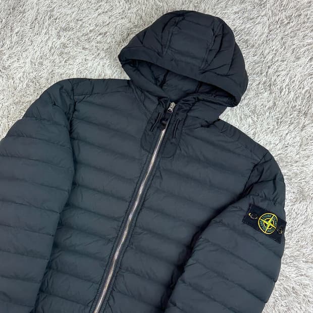 [M] 정품 스톤아일랜드 20FW 룸우븐 체임버스 경량패딩 자켓