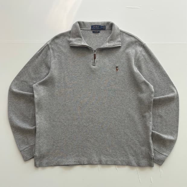 Polo 폴로랄프로렌 그레이 하프 집업