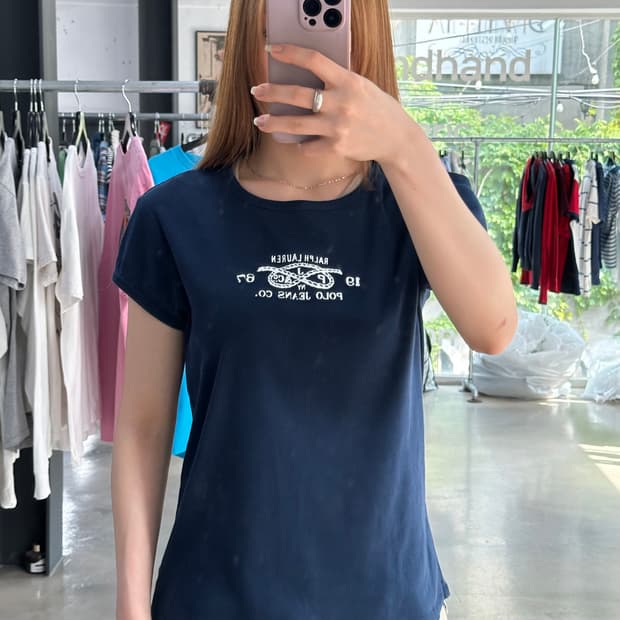 폴로랄프로렌 진스 반팔티