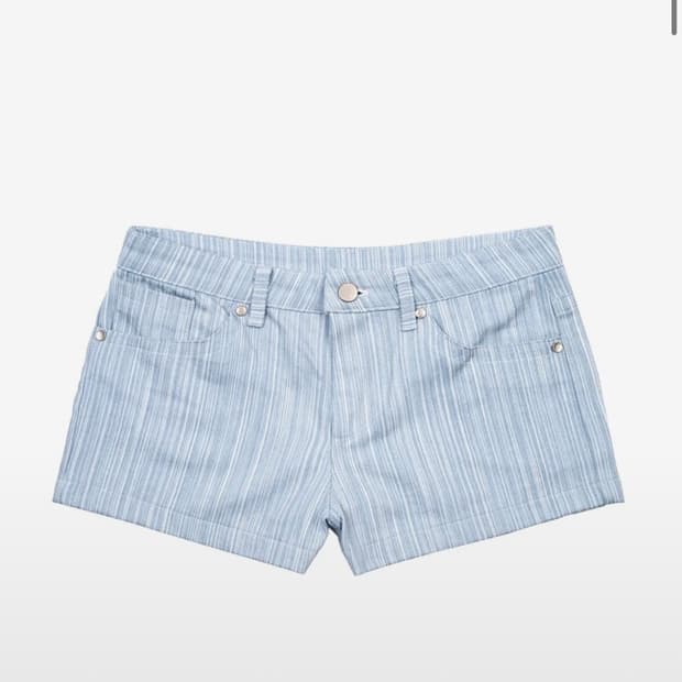 하이스쿨디스코 스타 리벳 마이크로 숏 팬츠