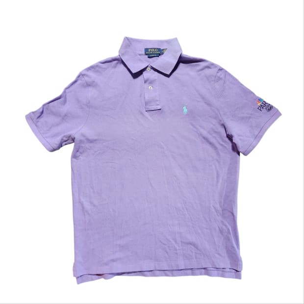 폴로 랄프로렌 파리 2024 올림픽 기념 폴로셔츠 반팔티 (M)